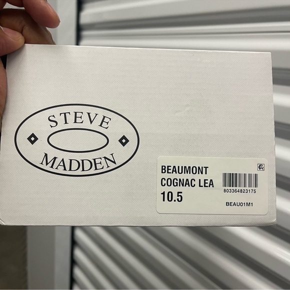 NWB Steve Madden Tan color double-monk strap dress shoes Sz 10.5 - Picture 9 of 10